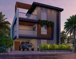 4 BHK Villa – Exterior View View at Praneeth Pranav Venetia, Shankarpalli - for Sale