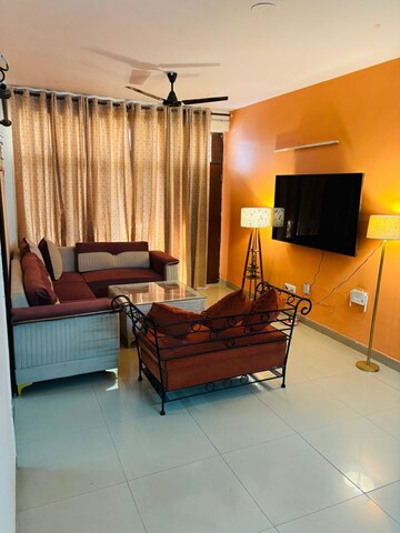 Living Room in 4 BHK Builder Floor at Ardee City, Sector 52 – for Sale