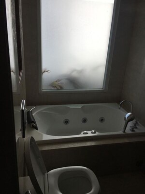 Bathroom in 4 BHK Builder Floor at Safdarjung Development Area – for Rent