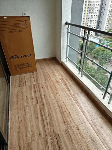 Balcony in 1 BHK Apartment at Paranjape Blue Ridge, Hinjewadi – for Rent