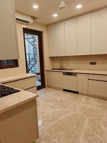Kitchen in 4 BHK Builder Floor at Defence Colony – for Rent