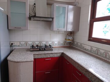 Kitchen in 4 BHK Builder Floor at Greater Kailash I – for Rent