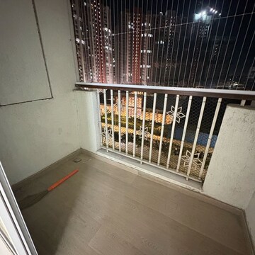 Balcony in 2.5 BHK Apartment at Lodha Codename Premier, Mangaon – for Rent