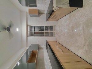 Kitchen in 3 BHK Apartment at Ekta Tripolis Phase 2, Goregaon West – for Rent