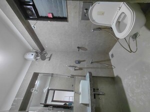 Bathroom in 2 BHK Apartment at Sunteck Avenue 2, Goregaon West – for Rent