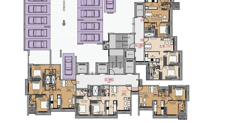 Floor Plan, dotom-vue 1 Bedroom 553 Sq.Ft. Builder Floor In Borivali West Mumbai 9715503