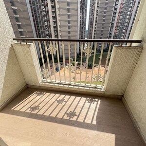 Balcony in 2.5 BHK Apartment at Lodha Codename Premier, Mangaon – for Rent