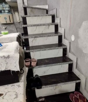 Staircase in 4 BHK Independent House at New Ramesh Nagar – for Sale