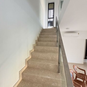 Staircase in 4 BHK Independent House at Lodha Palava City Lakeshore Greens, Hedutane – for Rent