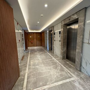 Building Lobby in 4 BHK Independent House at Lodha Palava City Lakeshore Greens, Hedutane – for Rent