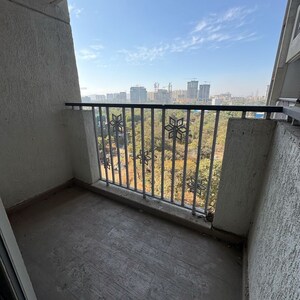 Balcony in 2.5 BHK Apartment at Lodha Codename Premier, Mangaon – for Rent