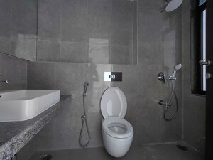 Bathroom in  Apartment at Sunteck City Avenue 1, Goregaon West – for Rent