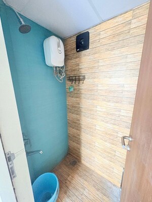 Bathroom in 1 BHK Apartment at Lodha Crown Quality Homes, Majiwada – for Rent