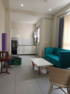 Living Room in 1 BHK Builder Floor at The Estate Floors, Sector 43 – for Rent