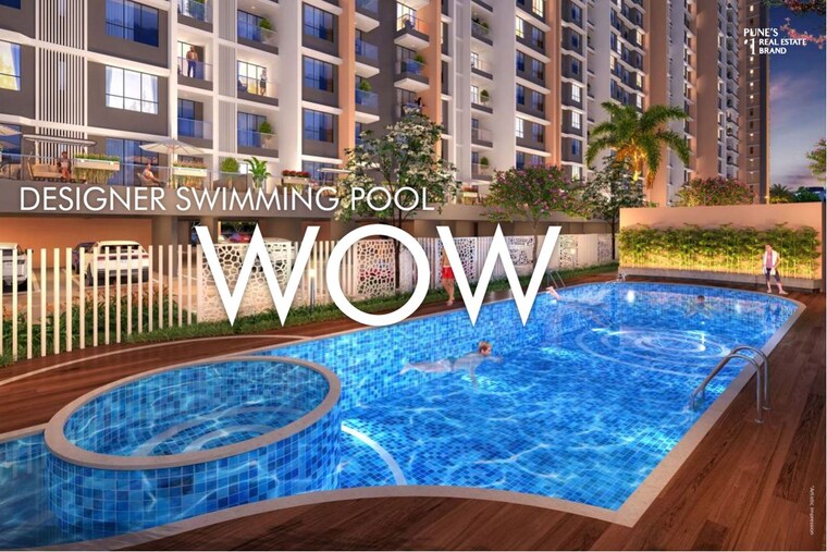 Swimming Pool, vtp-volare 3 Bedroom 870 Sq.Ft. Apartment In Mahalunge Pune 9726610