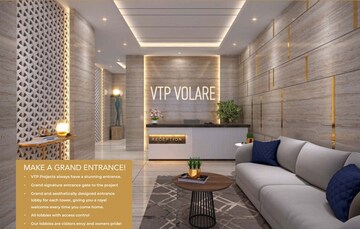 Building Lobby in 3 BHK Apartment at VTP Volare, Mahalunge – for Sale