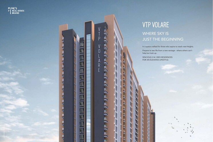 Exterior View, vtp-volare 3 Bedroom 969 Sq.Ft. Apartment In Mahalunge Pune 9726615
