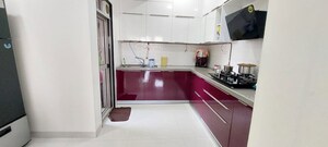 Kitchen in 3 BHK Apartment at Lodha Luxuria Priva, Majiwada – for Sale