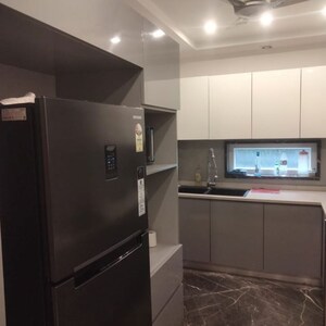 Kitchen in 3 BHK Builder Floor at Greater Kailash – for Rent