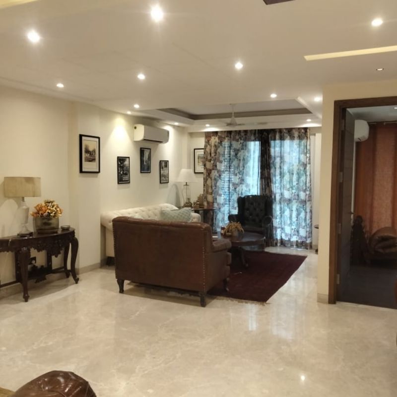 3 BHK + Servant Room Builder Floor For Rent in Greater Kailash 