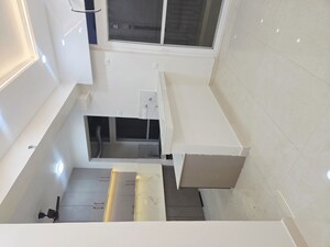 Staircase in 3 BHK Apartment at Ansal API Celebrity Gardens, Sushant Golf City – for Rent