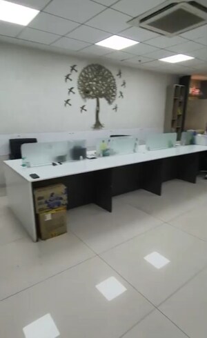 Kitchen in  Office Space at Arha Omega Business Park, Wagle Industrial Estate – for Rent