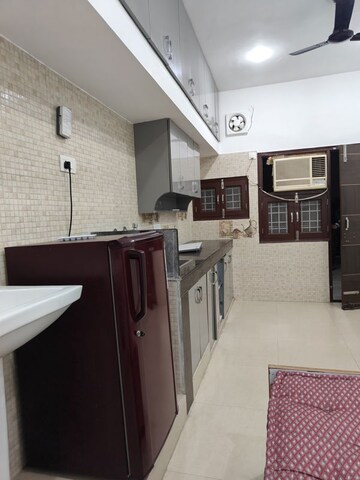 Kitchen in 1 RK Independent House at Sarita Vihar – for Rent