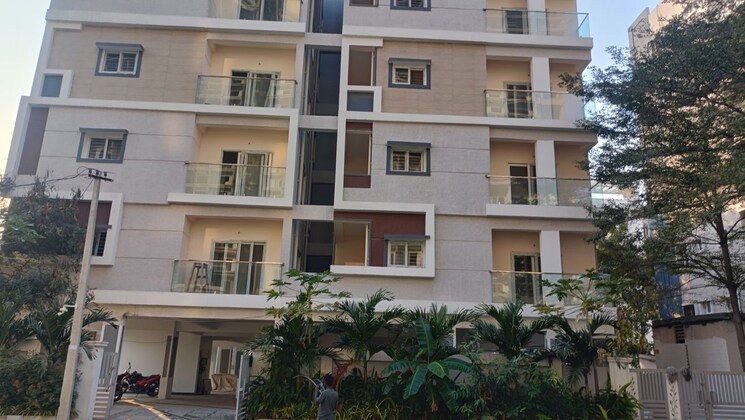 Exterior View, svs-ample-homes 2 Bedroom 950 Sq.Ft. Apartment In Chanda Nagar Hyderabad 9726670