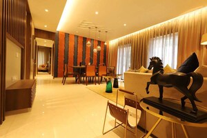 Living Room in 3 BHK Apartment at Royal Velstand Phase 2, Kharadi – for Sale