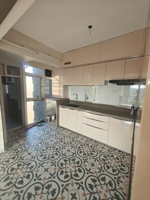 Kitchen in 3 BHK Apartment at Moreshwar 19 East, Nerul – for Rent