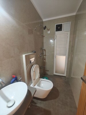 Bathroom in 3 BHK Apartment at Moreshwar 19 East, Nerul – for Rent