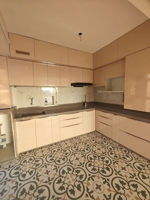 Kitchen in 3 BHK Apartment at Moreshwar 19 East, Nerul – for Rent