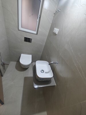 Bathroom in 3 BHK Apartment at Moreshwar 19 East, Nerul – for Rent