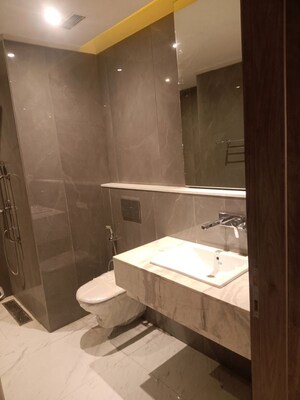 Bathroom in Studio Apartment at M3M My Den, Sector 67 – for Rent