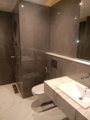Bathroom in Studio Apartment at M3M My Den, Sector 67 – for Rent