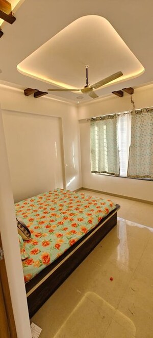 Bedroom in 2 BHK Apartment at Sanskruti Jardin, Baner – for Rent