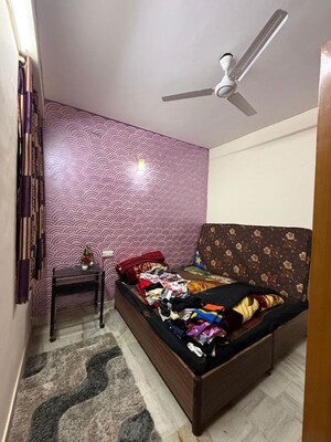 Bedroom in 2 BHK Builder Floor at Kalkaji – for Rent