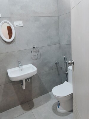 Bathroom in 1 BHK Builder Floor at Btm Layout Stage 2 – for Rent