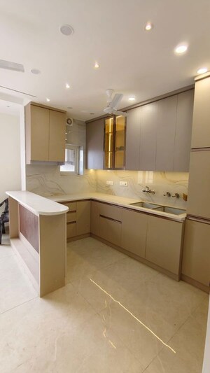 Kitchen in 3 BHK Builder Floor at Kalkaji – for Rent