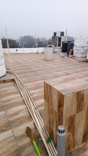 Balcony in 3 BHK Builder Floor at Kalkaji – for Rent