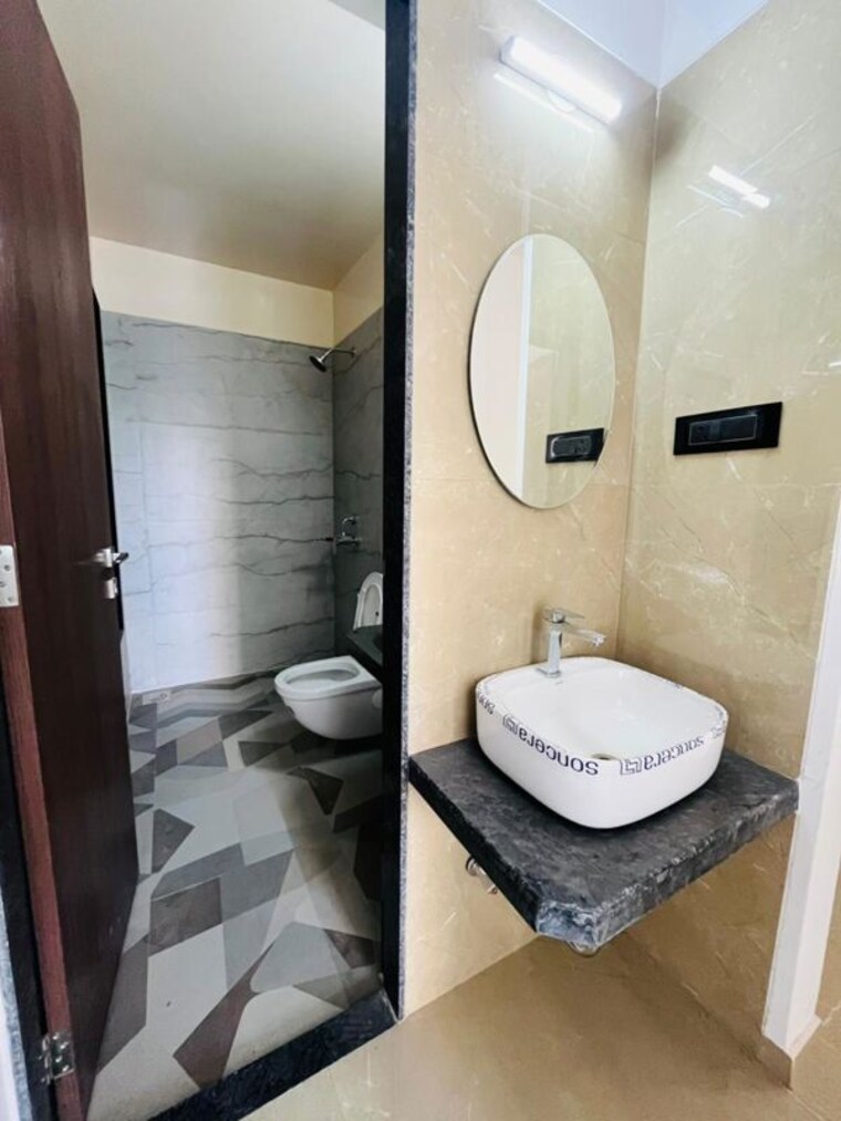 Bathroom, regency-astra 3 Bedroom 1260 Sq.Ft. Apartment In Baner Pune 9726766