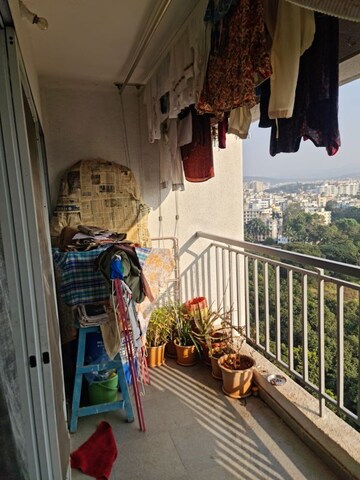 Balcony in 2 BHK Apartment at Mantra Parkview, Dhayari – for Sale