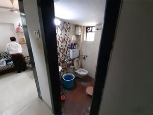 Bathroom in 2 BHK Apartment at Shree Vallabh Anand CHS, Malad West – for Sale