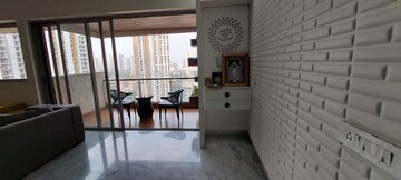 Living Room in 3 BHK Apartment at Lodha Luxuria Priva, Majiwada – for Sale