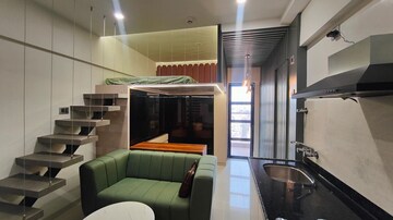 Kitchen in Studio Apartment at Wadgaon Sheri – for Rent