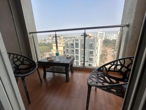 Living Room in 1 BHK Apartment at Wadgaon Sheri – for Rent