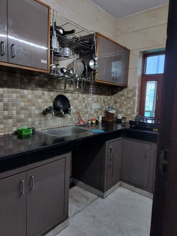 Kitchen in 1 BHK Builder Floor at Kalkaji – for Rent