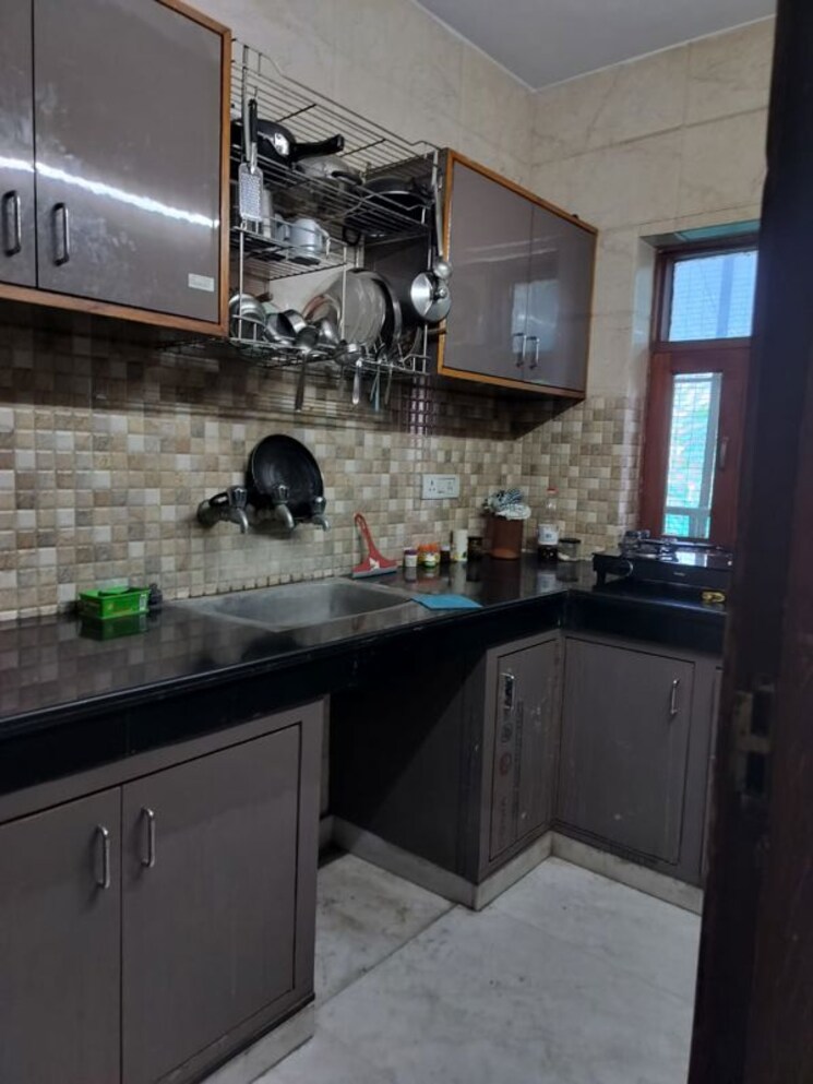Kitchen, kalkaji 1 Bedroom 600 Sq.Ft. Builder Floor In Kalkaji Delhi 9726843