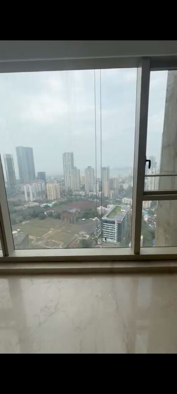 Balcony in 3 BHK Apartment at Lodha Parkside, Worli – for Rent