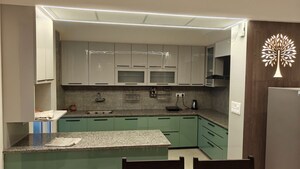 Kitchen in 3 BHK Apartment at Ansal API Celebrity Garden Block J, Sushant Golf City – for Rent